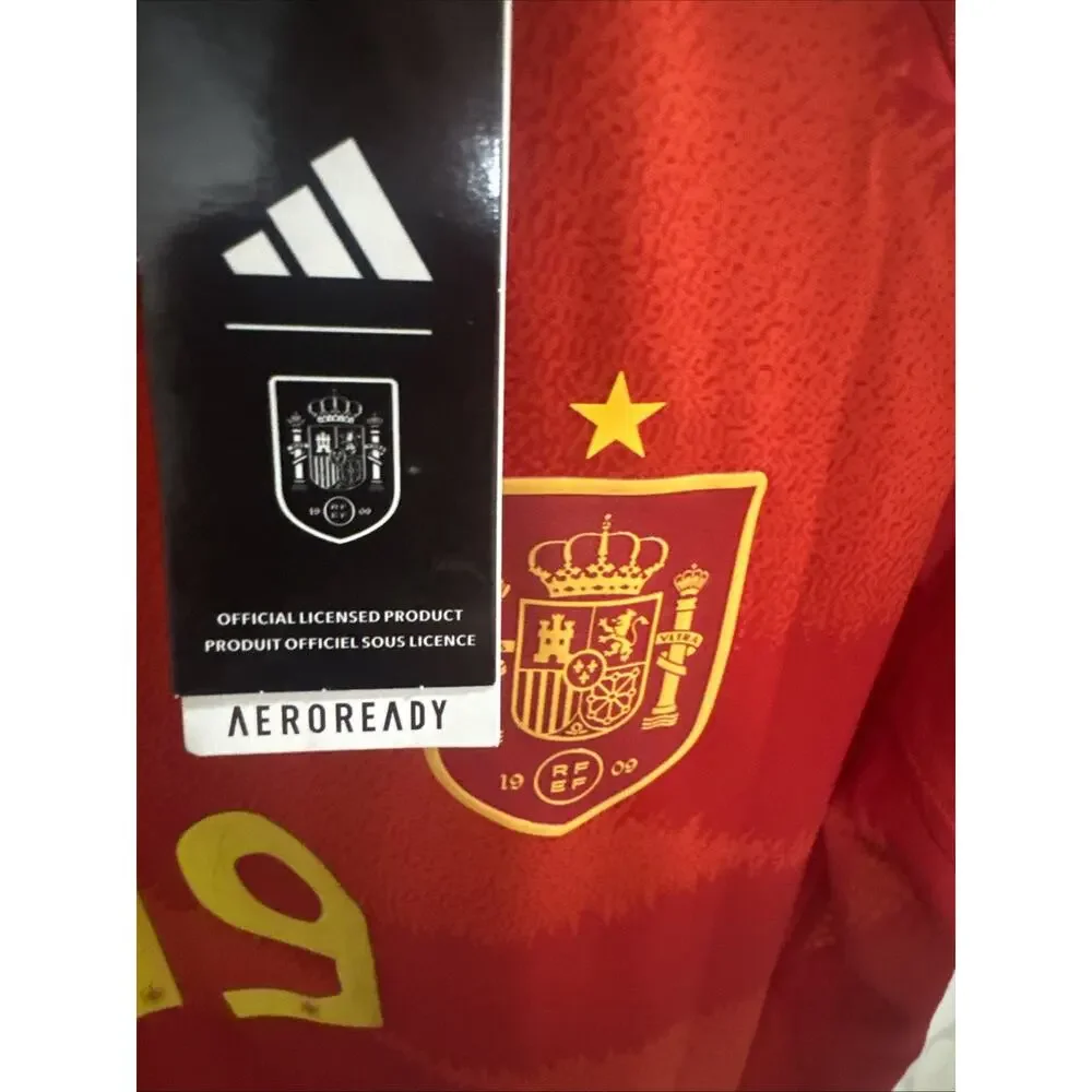 Adidas Spain Lamine Yamal Euro 2024 Home Jersey | BRAND NEW Soccer Jersey XL